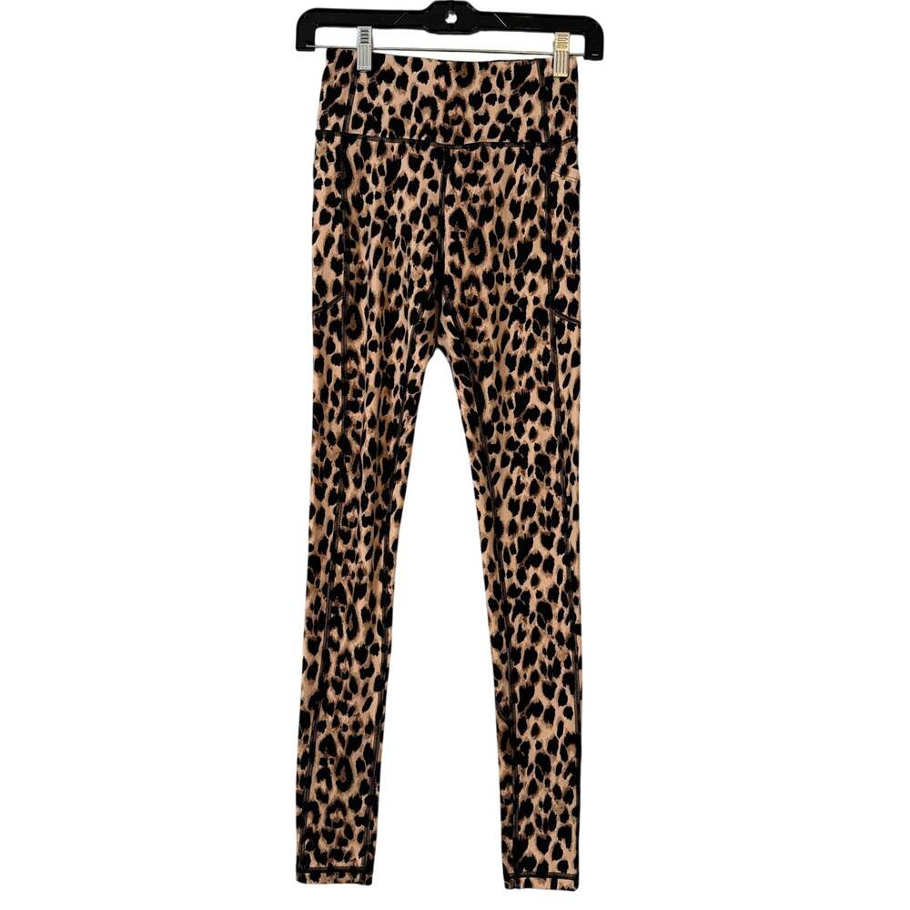 Victoria's Secret Cheetah Print Leggings Size 2 Y2K Vibes, Festival Retro Sport